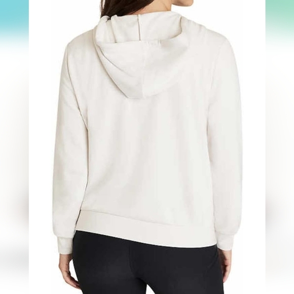 Eddie Bauer supersoft full zip  Cream chalk Hoodie Small S - Picture 2 of 12